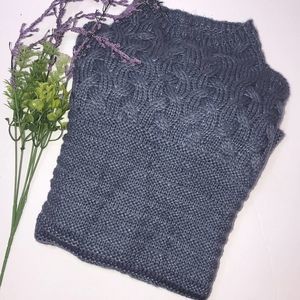 LC Lauren Conrad knit blue sweater size s